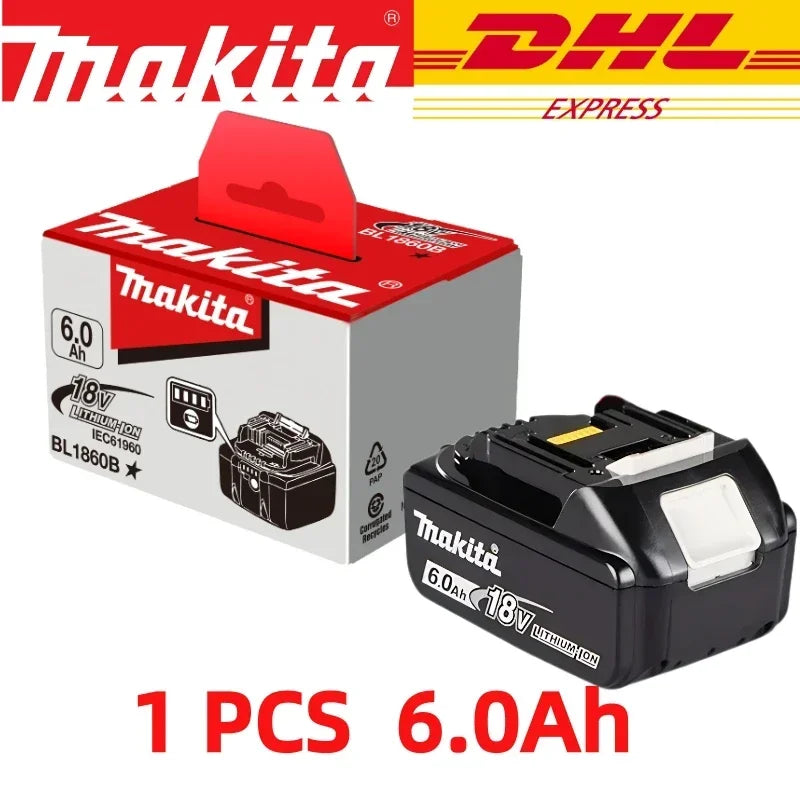 100% NEW Original Makita 18V 6.0Ah battery, for Makita BL1830 BL1830B BL1840 BL1840B BL1850 BL1850B model power tools battery - Stardrop Supply Co