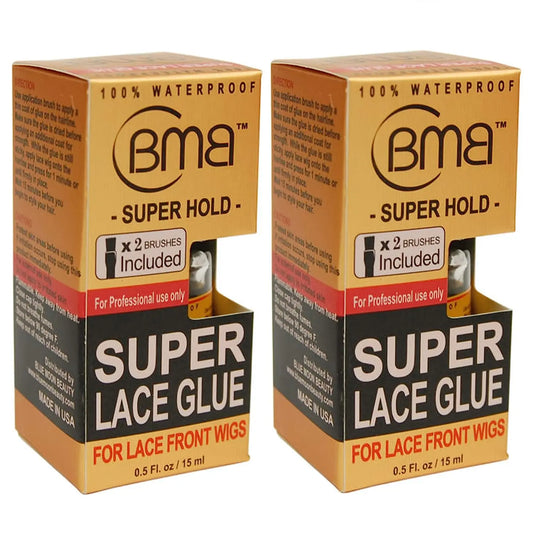 0.5OZ Bmb Super Lace Glue Adhesive Waterproof Super Hold Lace Front Wig Glue Wig Accessories Makeup Tools for Toupee - Stardrop Supply Co