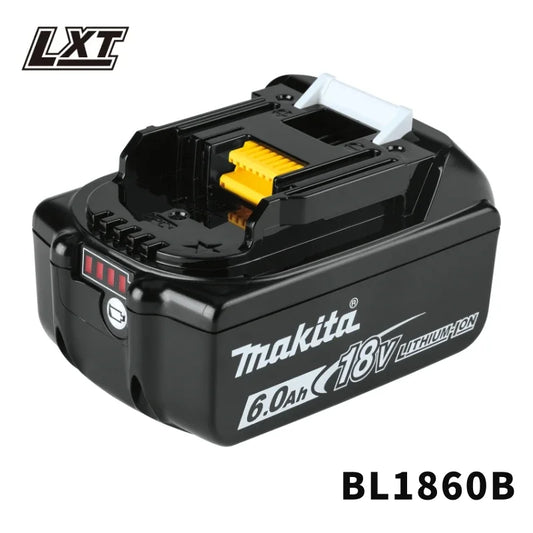 100% NEW Original Makita 18V 6.0Ah battery, for Makita BL1830 BL1830B BL1840 BL1840B BL1850 BL1850B model power tools battery - Stardrop Supply Co